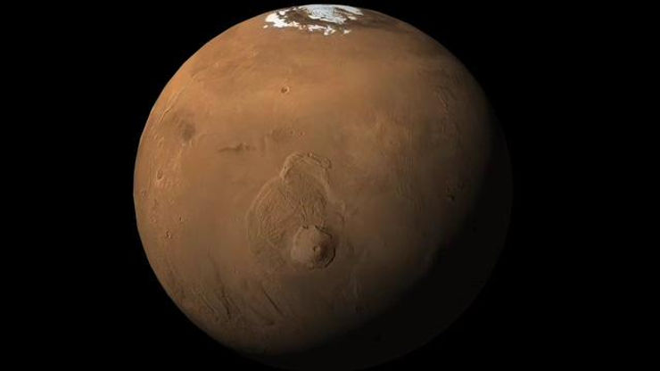 Olympus Mons on Mars