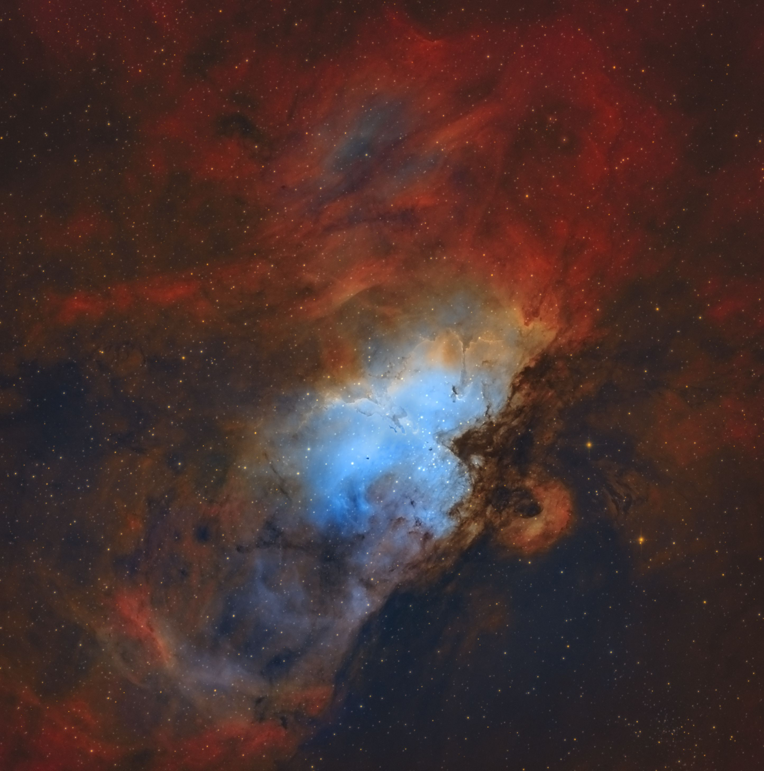 The Eagle Nebula: A Stellar Nursery With Serious Main‑Character Energy