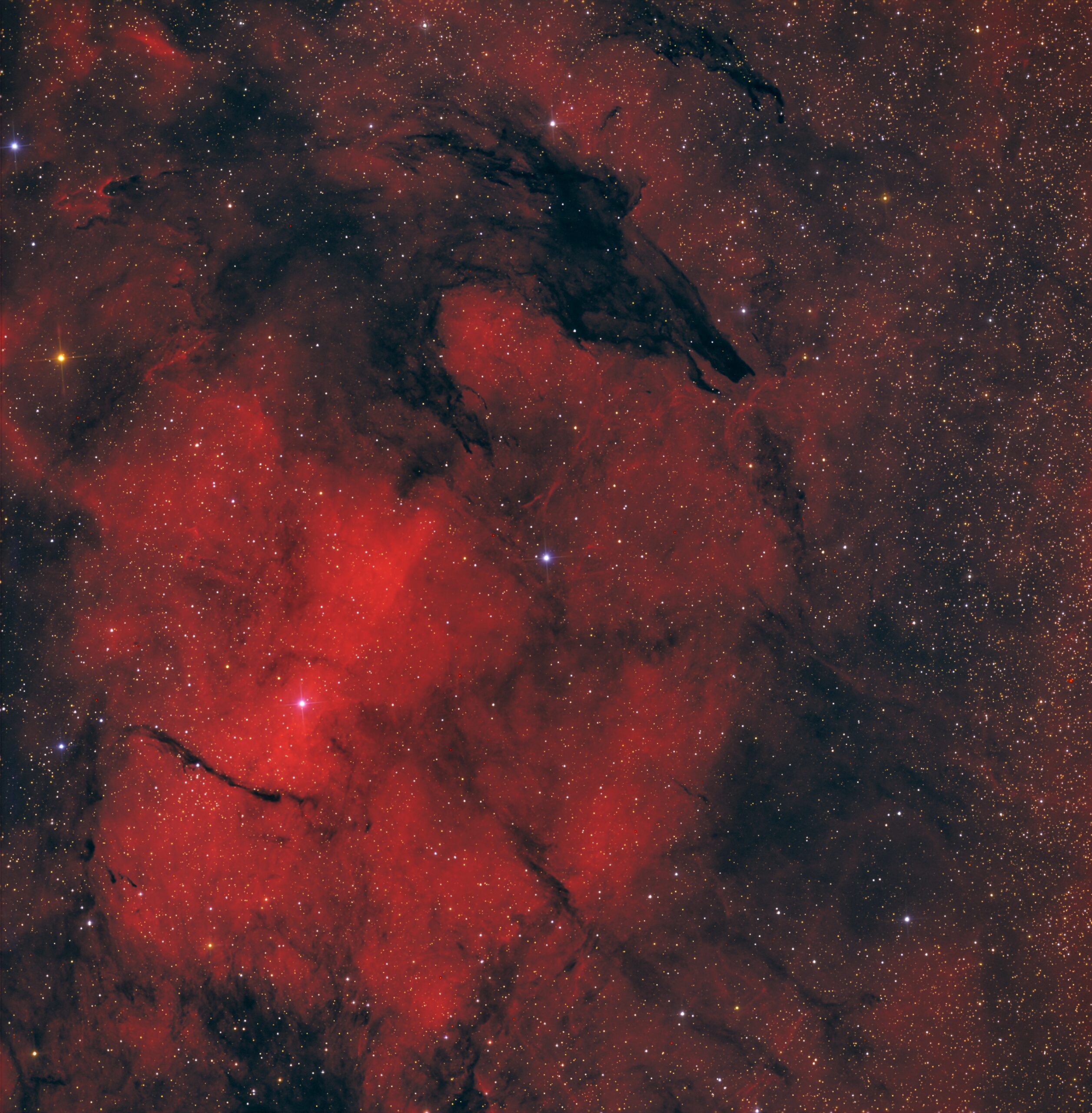 Shadow of Fenrir: The Science & Mythology of the Dark Wolf Nebula