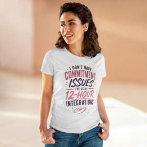 I Don't Have Commitment Issues | Astrophotography Graphic Women's Tee