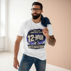I Don’t Have Commitment Issues | Mens Graphic Astrophotography Tee