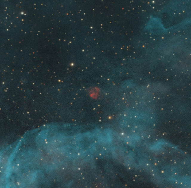 Close Up View Of A Small HII Area